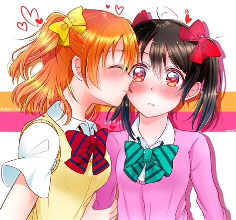 double blow job|Honoka x Nico .